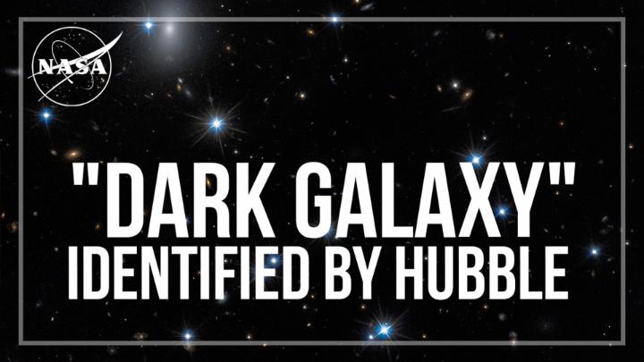 A shot in the dark ✨ While most galaxies shine bright, a rare type remains nearly invisible — low-surface-brightness galaxies dominated by dark matter and containing only a scattering of faint stars. CDG-2 is one such galaxy, detected by Hubble: