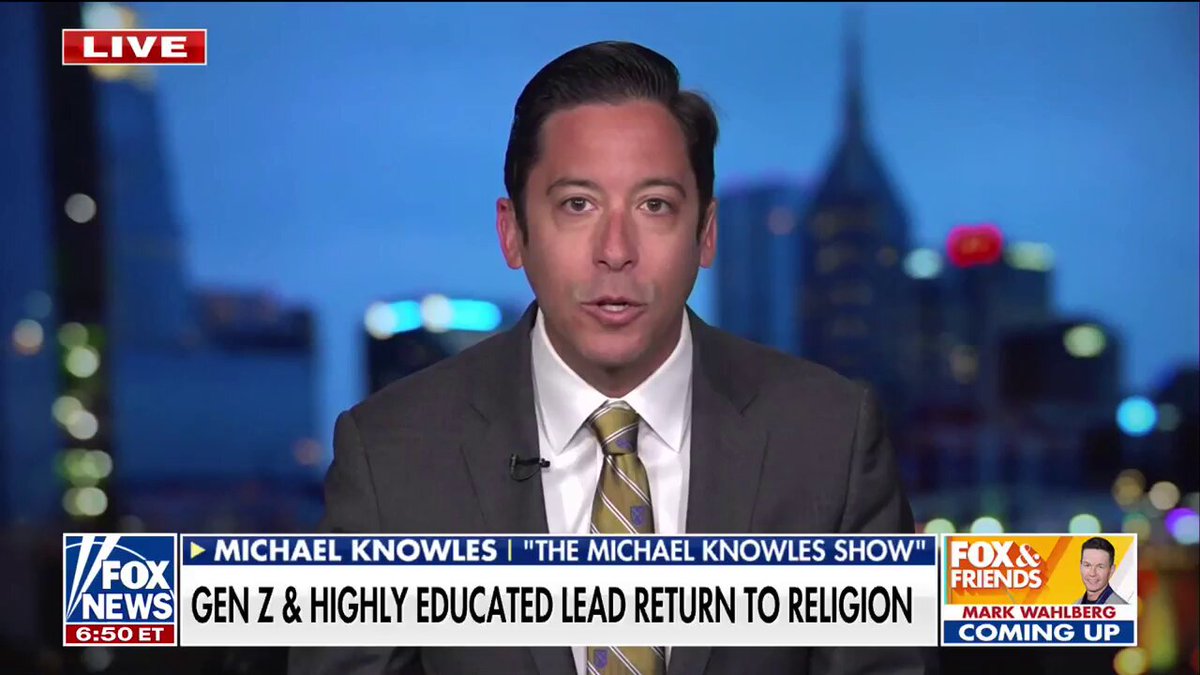 Michael Knowles: "Young people are starved for truth." "Not only that, but they are looking around and they realize that society used to work better when people believed in God"