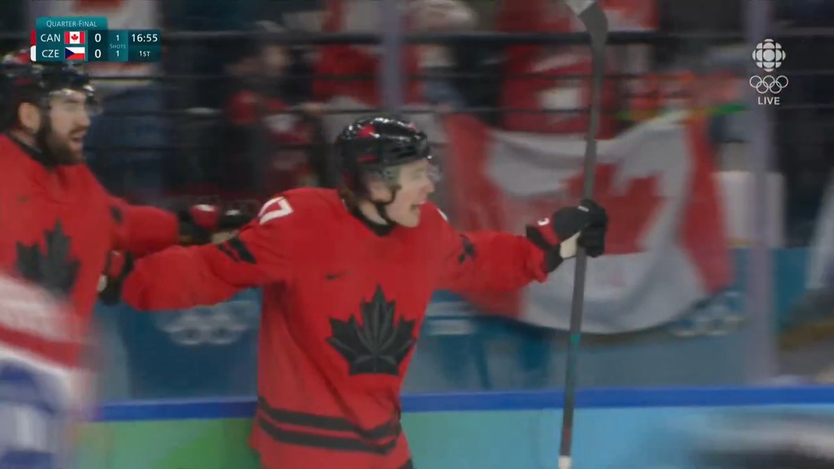 MCDAVID TO CELEBRINI 🔥🇨🇦 Canada takes the early lead against Czechia, 1-0 WATCH: