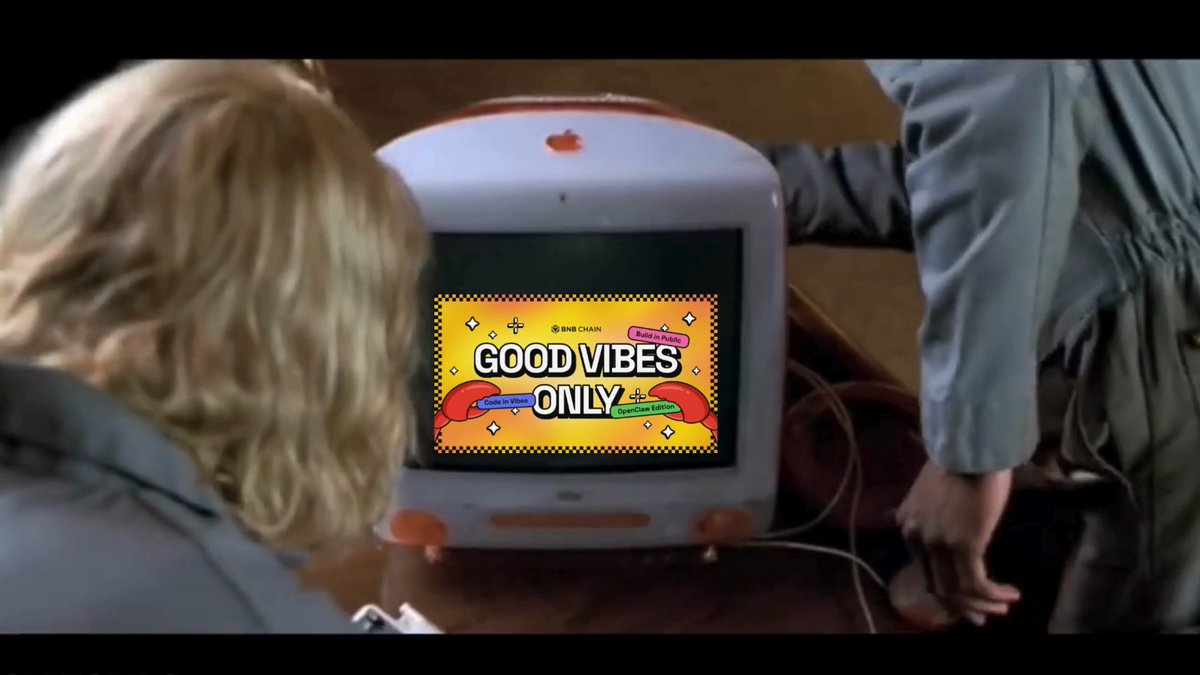 POV: You watch the BNB interns trying to build a project for Good Vibes Only hackathon... If you can get past the on button, see how you can win a share of $100,000 below ๐