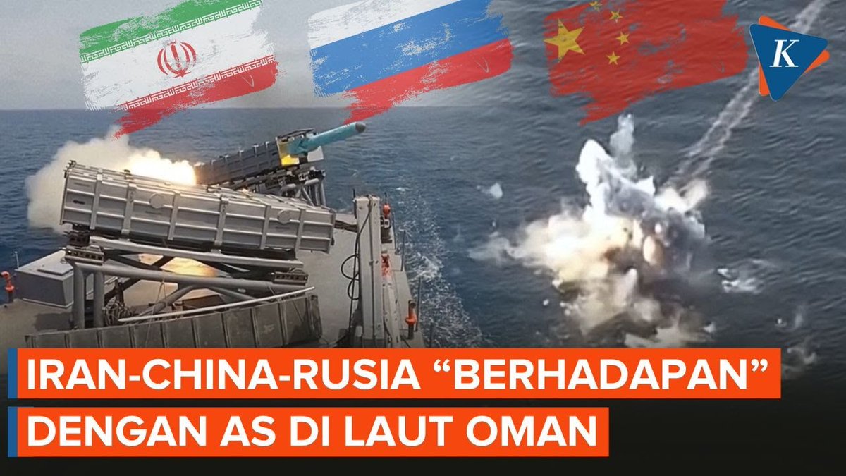 Iran dan Rusia dilaporkan akan menggelar latihan militer di Laut Oman dan Samudera Hindia bagian Utara. Latihan itu juga melibatkan angkatan laut China. ~WR #Iran #Rusia #China #USSAbrahamLincoln