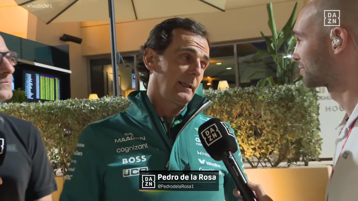 Pedro de la Rosa analiza la jornada de Aston Martin 🗣️ "Son pequeños problemas... pero cada vez vamos mejor. Necesitamos dar más vueltas para aprender" #TestDAZNF1 #F1Testing 🏁