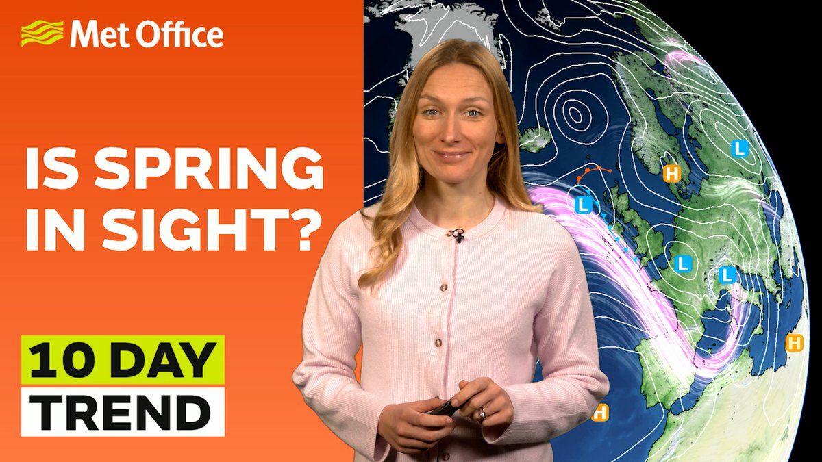 🌤️☔ The weather turns milder this weekend, however there could be more rain to follow. Find out what else is in store with the 10 Day Trend forecast from Annie 👇