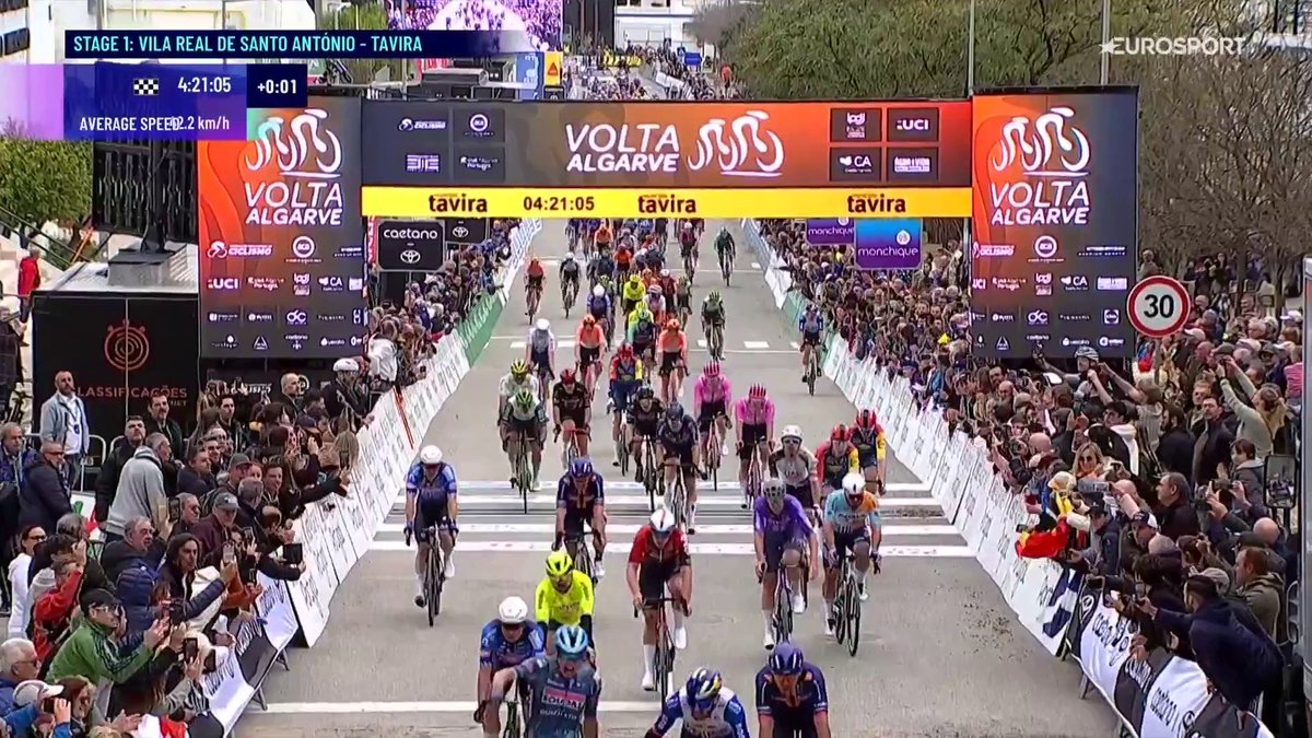 Le replay de la victoire de Paul Magnier (Soudal-QuickStep) sur cette 1re étape du Tour d'Algarve. Le Français (21 ans) a fait parler la puissance pour devancer Jordi Meeus (RedBull-Bora-hansgrohe) et Pavel Bittner (Picnic PostNL). #VoltaAoAlgarve