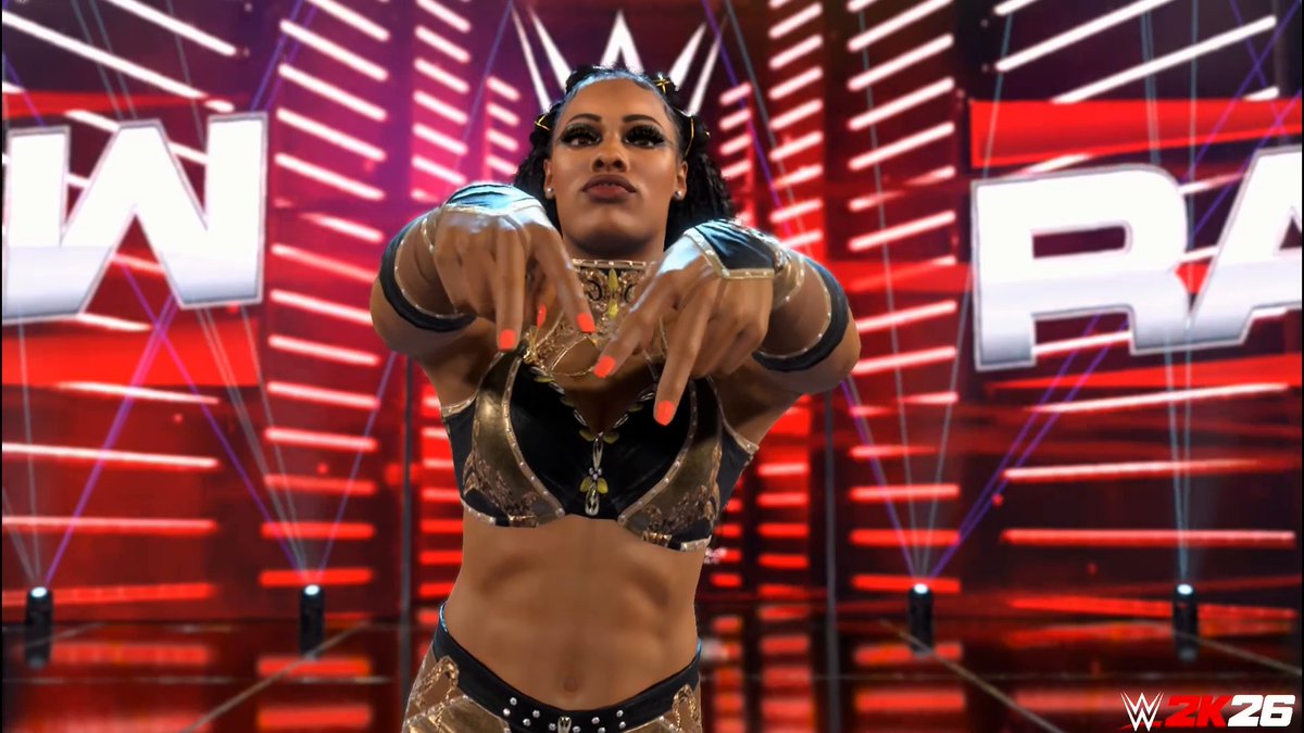 LASH OUT! 💅 #WWE2K26 #FirstLook