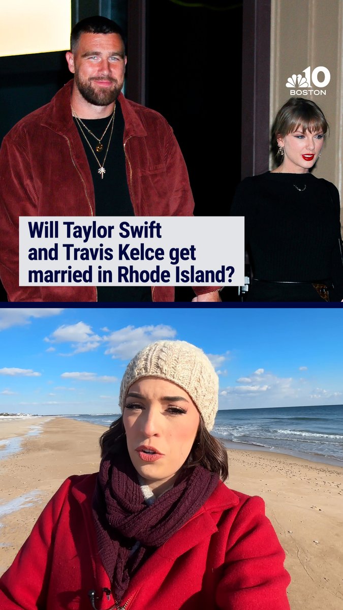 Rumor has it Taylor Swift, Travis Kelce could get married in Rhode Island…