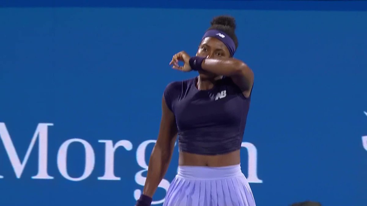 Three match points saved and Coco Gauff is into the Dubai QFs 🛡️🤯 #DDFTennis