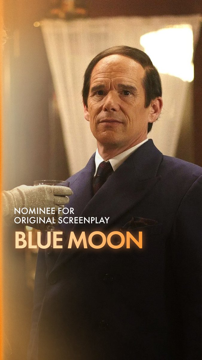BLUE MOON, written by Robert Kaplow. Nominated for Writing (Original Screenplay) at the 98th Oscars. Watch the #Oscars LIVE on Sunday, March 15th, at 7e/4p on ABC and Hulu. #OnlyAtTheOscars
