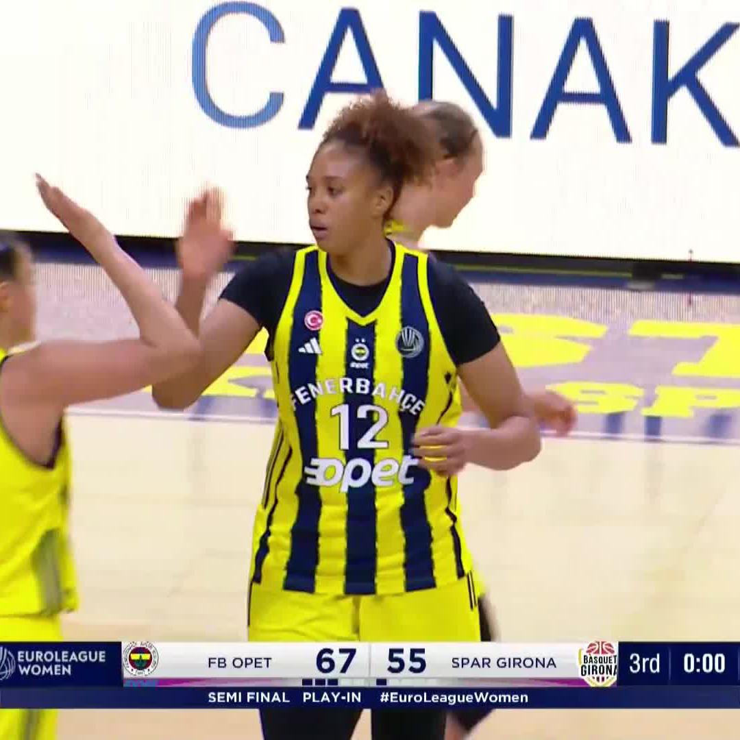 Rupert at the buzzer! 🚨 #EuroLeagueWomen x Fenerbahçe Opet