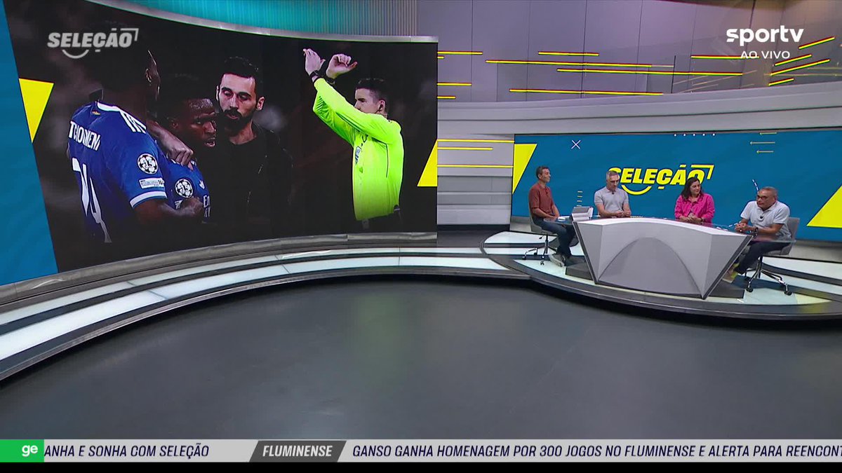 No #SeleçãoSportv, Paulo César Vasconcellos exalta atitude de Mbappé em denúncia de racismo de Vini Jr: "É uma voz relevante'