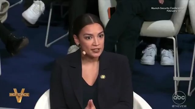 AOC MOCKED BY DEMS, REPUBS OVER MUNICH GAFFES: 'The View' co-hosts and Guest co-host Savannah Chrisley weigh in on Congresswoman Alexandria Ocasio-Cortez making her debut on the world stage this weekend at a summit in Munich.
