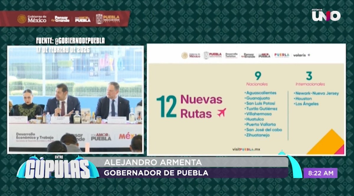 🇲🇽🚨Ojos en Puebla 👇🏻 NO VAYAN A PUEBLA ES UN LUGAR INSEGURO 🚨 Promoción intensa, intensa, intensa… pero sin nota roja Alejandro Armenta quiere “encender las máquinas” en SICOM. SOLO QUIEREN MINIMIZAR LOS PROBLEMAS 🤦🏻
