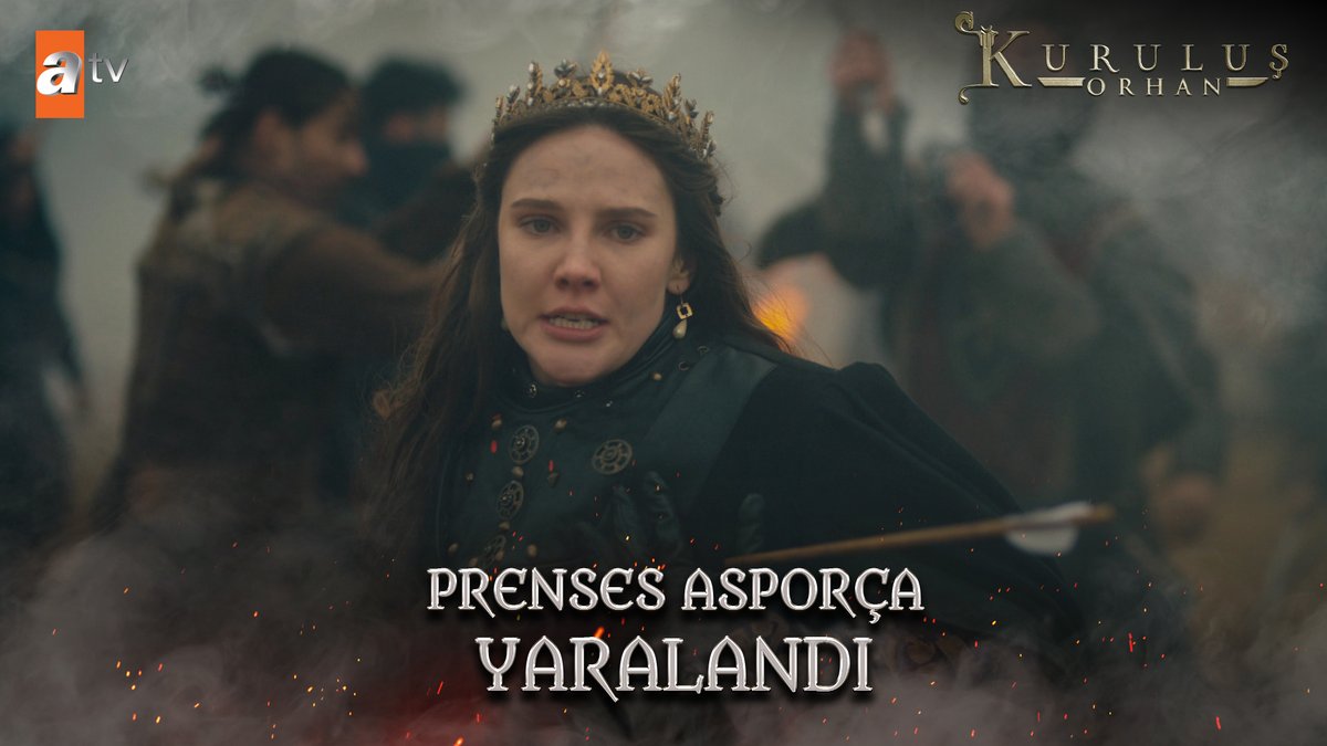 Osmanlı ordusunun kesin zaferi⚔️ Asporça yaralandı, Bizans geri çekildi! #KuruluşOrhan atv