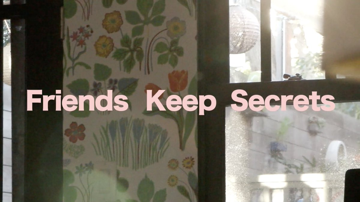 friends keep secrets. every week. starting 2.24.26.