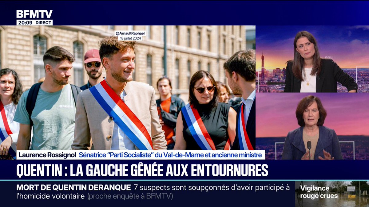 Mort de Quentin Deranque à Lyon: "Je considère que La France insoumise a aussi une responsabilité dans la montée de l'extrême droite", affirme Laurence Rossignol, sénatrice PS