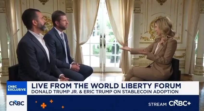 Eric Trump on bitcoin: "I do think it hits $1 million."