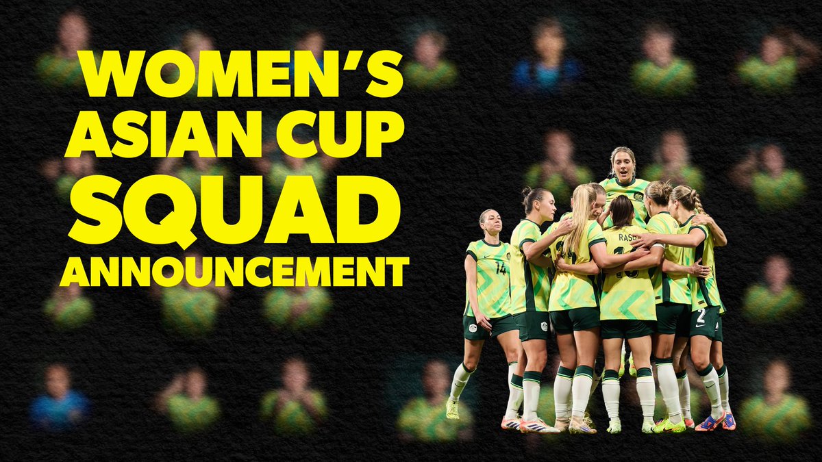 We’re not done 🏆🇦🇺🌏 Your 26-player squad for the #WAC2026 is locked in 🔒 #Matildas #HowWeWaltz #TilitsDone