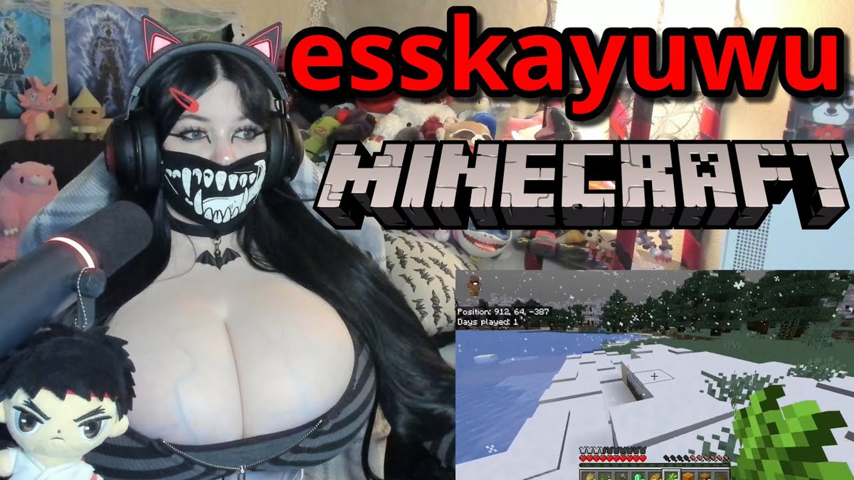esskay's Minecraft Playthrough Pt: 1 (Note: All content in this video came from esskay's Twitch channel. Link in bio.) #esskayuwu #Twitch #TwitchClip #MegaChillZone #Minecraft #MinecraftPlaythrough