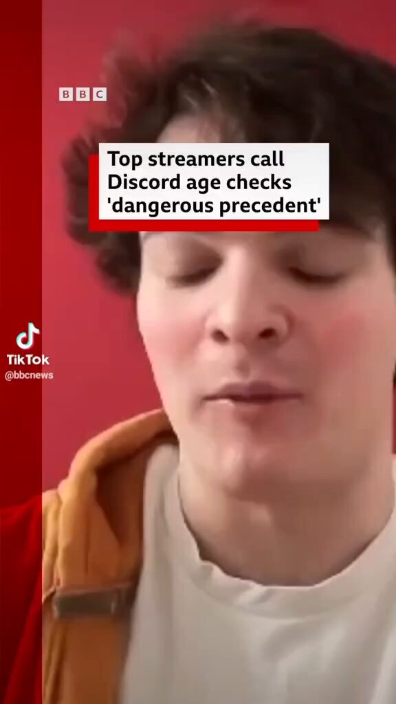 📲 Tubbo is in the newest Tiktok of the BBC News! They are talking about Discords age restrictions and ID checks