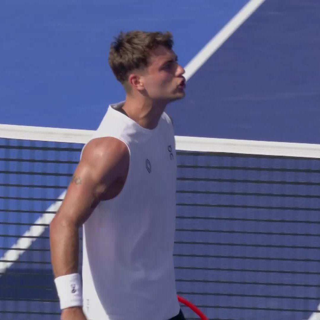 Forza Flavio ⚜️ Flavio Cobolli secures victory in his opening match of the week, defeating Atmane 7-5 6-4 in Delray Beach! #DBOpen
