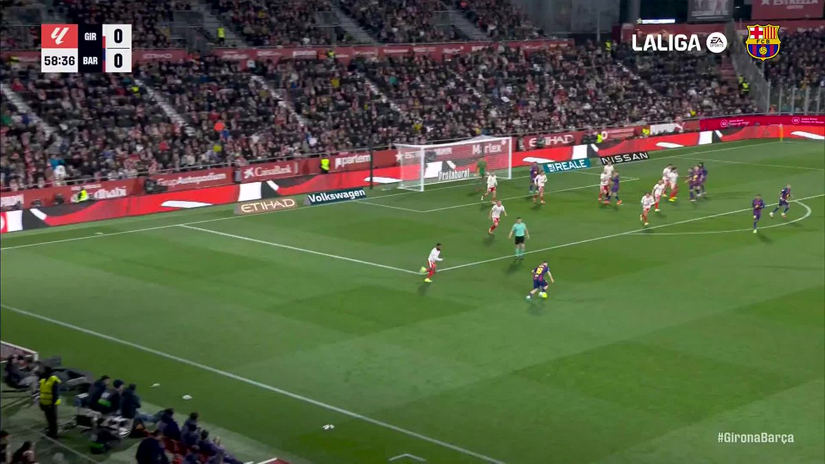 Barça’s 100th goal of the 25/26 season 💯⚽ #GironaBarça | #LaLigaHighlights