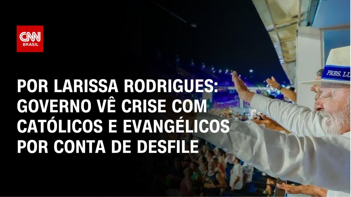 Por Larissa Rodrigues: Governo vê crise com católicos e evangélicos por conta de desfile; assista #CNN360º