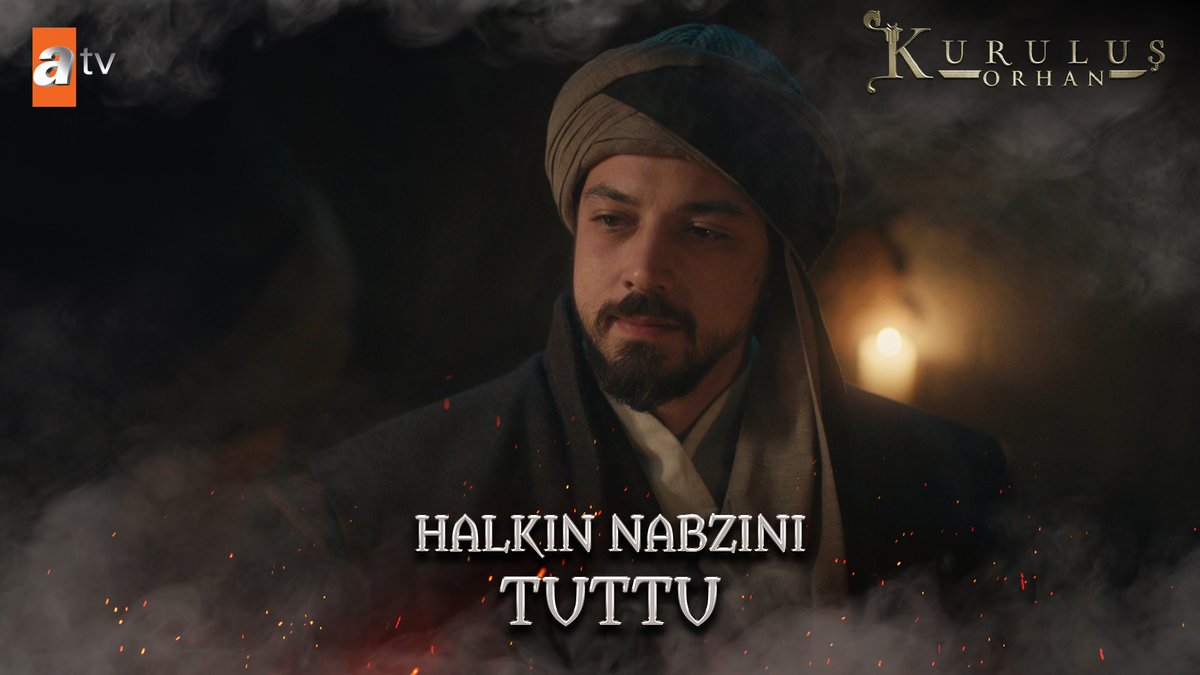 Halkının nabzını tuttu. Yaşlı adama müşkülünü sordu. #KuruluşOrhan atv