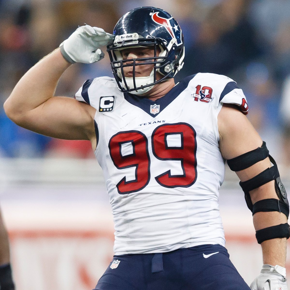 “DAD, HOW GOOD WAS JJ WATT IN HIS PRIME?” One of the three most dominant players ever in their primes. 🐐🐐🐐