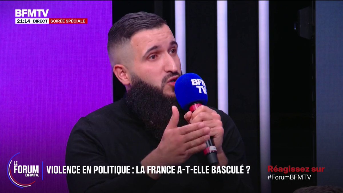 "LFI n'a rien à voir avec ce drame", assure Kévin, gardien d'immeuble et militant LFI, à propos de la mort de Quentin à Lyon #FORUMBFM