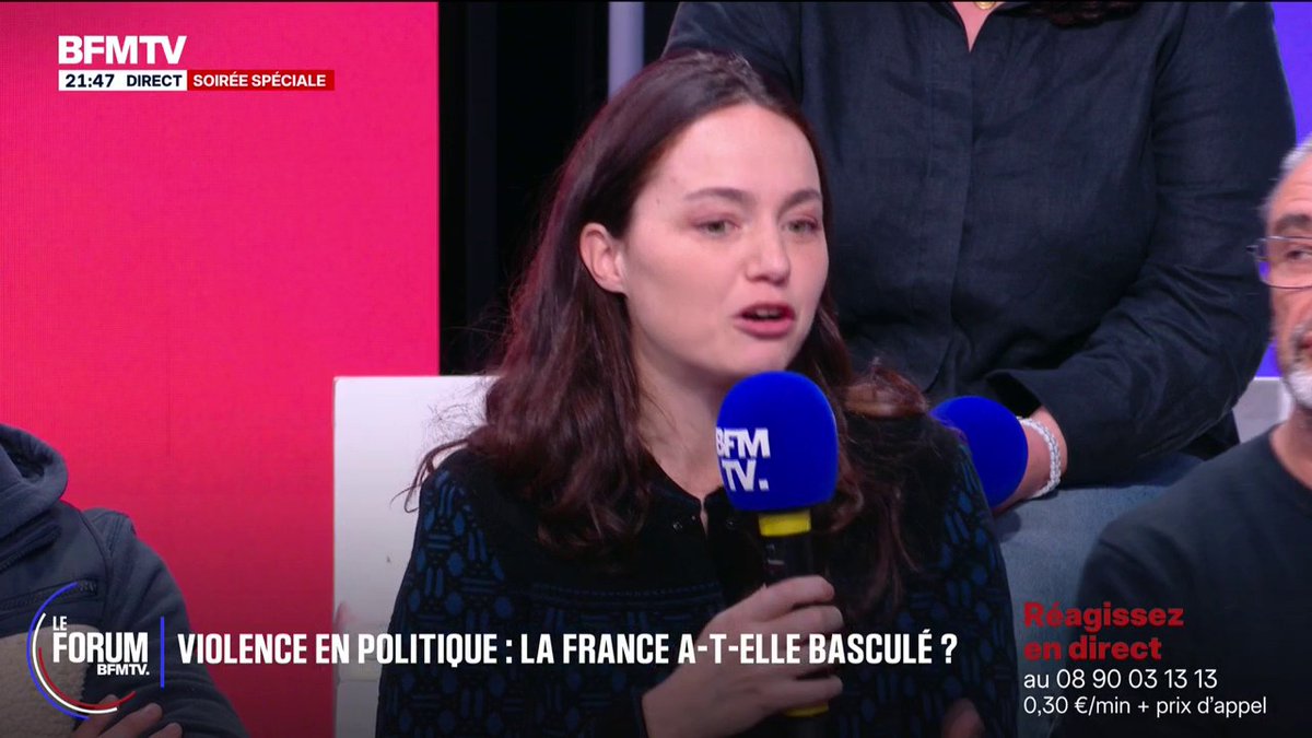 Chloé Ridel (PS) condamne "l'instrumentalisation" de la mort de Quentin "par la droite et l'extrême droite" #FORUMBFM
