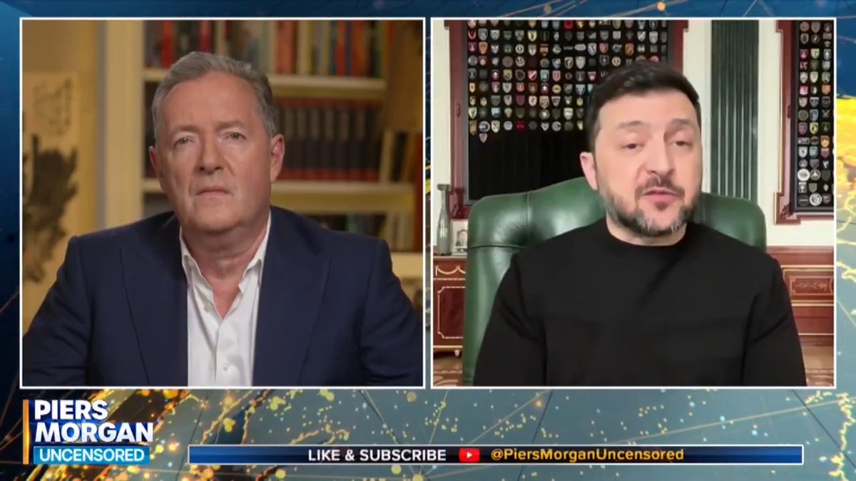 'It's not about the land... it's about people and also about strategy.' Zelensky says he's not willing to cede any territory while he's still leader of Ukraine. Watch more👇 📺 Piers Morgan | Volodymyr Zelenskyy / Володимир Зеленський