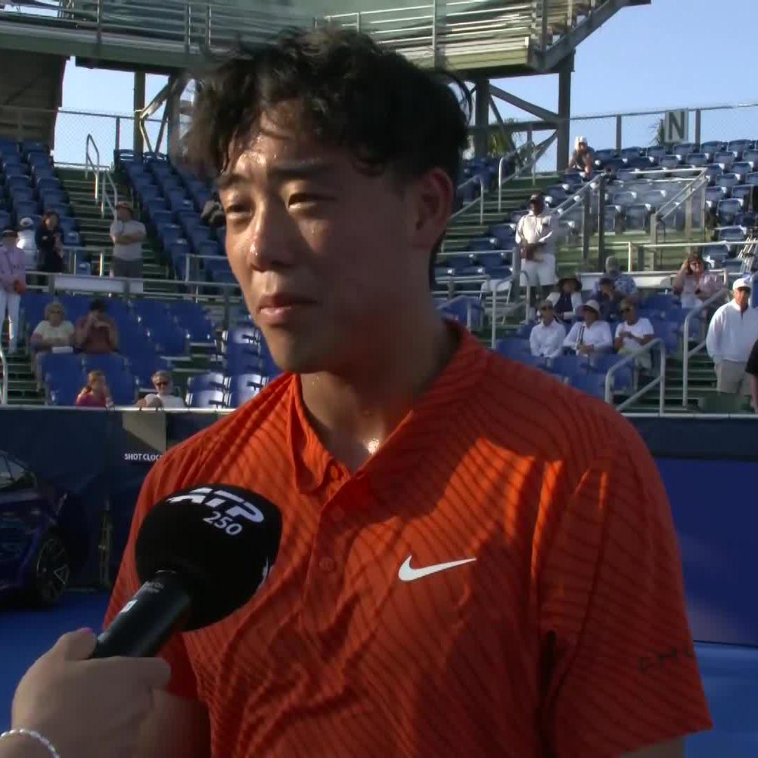 Coleman Wong says he was close to quitting tennis before the Rafa Nadal academy approached him “They invited me to go over &amp; be in a group of top juniors. I learned a lot during those years. To be able to do well here… I really wanna keep going” 🇭🇰🥹