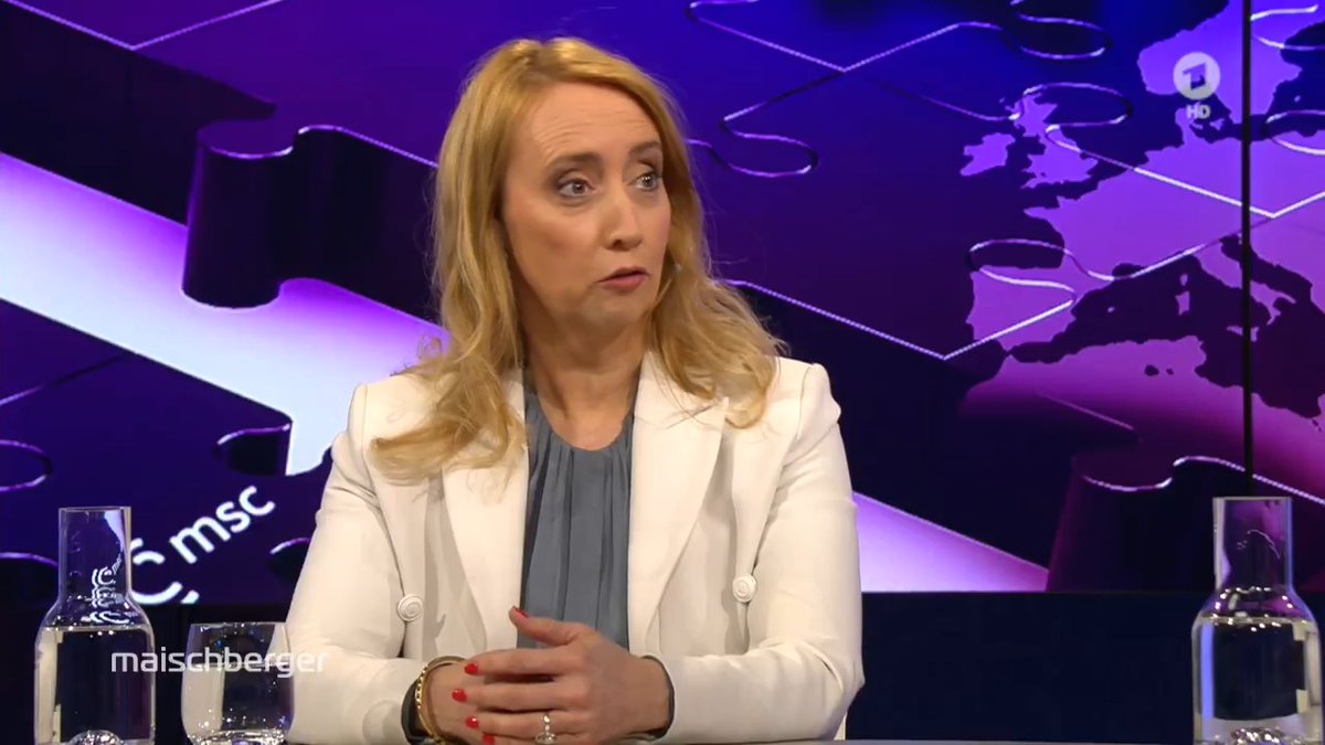 „Es ist ein selbst gemachtes Problem“, so Journalistin Melanie Amann zur aktuellen Umfrage, nach der die Mehrheit der Deutschen die Arbeit von Friedrich #Merz schlechter bewertet als die von Olaf #Scholz. „So eine Großmäuligkeit fällt einem natürlich dann auf die Füße“. #maischberger