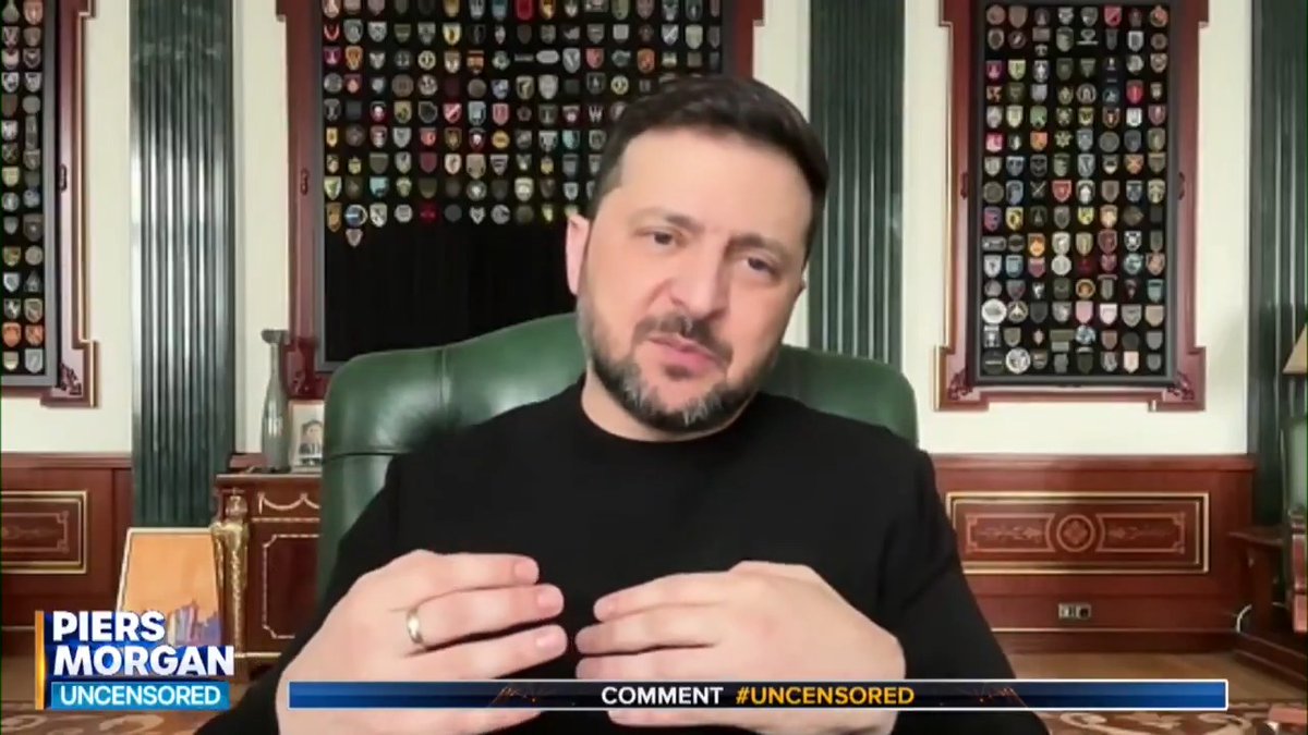 "It was not just to us... I didn't want to hear support of Russia.' President Zelensky discusses his infamous Oval Office meeting with Trump and JD Vance. Watch more👇 📺 Piers Morgan | Volodymyr Zelenskyy / Володимир Зеленський