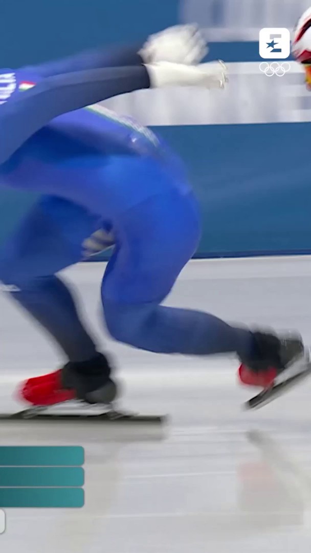 È una vergogna dare per regolare una roba del genere, una vergogna! Ci hanno rubato in casa nostra! Il canadese in finale è stato squalificato giustamente per aver urtato l'olandese, ma andava squalificato qui! #OlimpiadInvernali2026