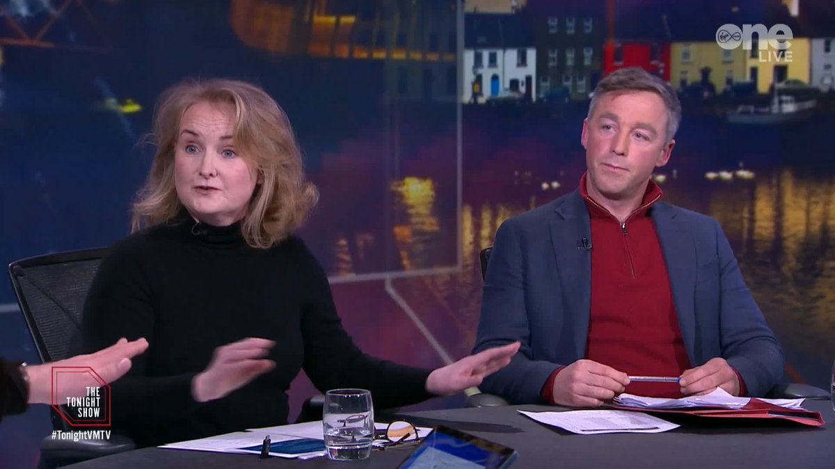 🗣️ "So you want the State to build modular homes here?" – Guest presenter Shane Coleman 🗣️ "Absolutely! Why not?" – Rory Hearne #TonightVMTV #HousingDebate
