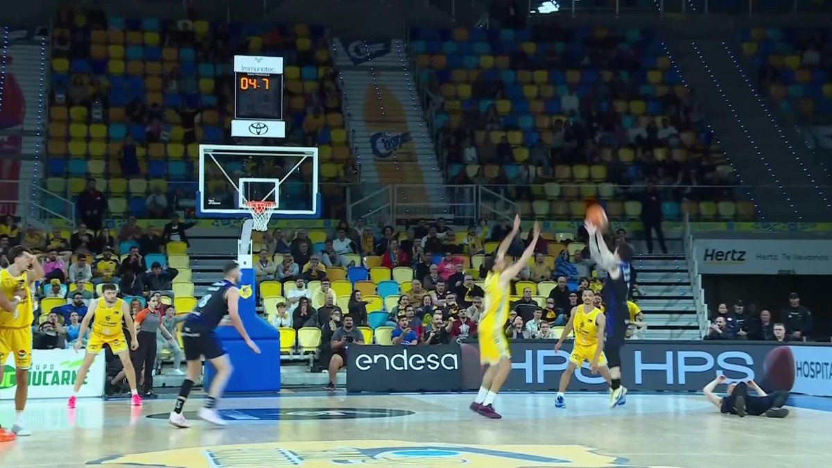 SDNIFAHDSIFAHSDFIAFIAJSDFASDFPKADF, QUÉ ABSOLUTA LOCURAAAAAAAAAAAAAA DE JUSTIN JAWOOOOOORSKI ¡VAYA 3+1 PARA ACERCAR A Surne Bilbao 😎 A LA VICTORIA EN LA PRÓRROGA EN EL GRAN CANARIA ARENA! 📺 DAZN España | #LigaEndesa