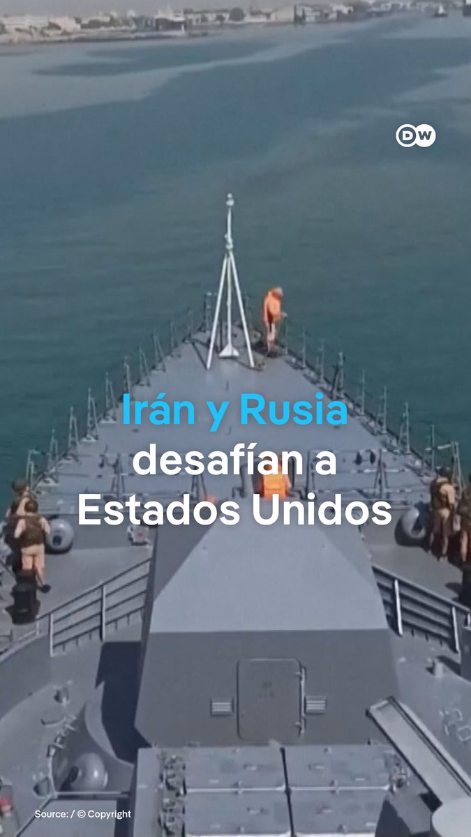 Llega a Irán un buque de guerra ruso para realizar maniobras militares Irán y Rusia realizarán el jueves ejercicios navales conjuntos en el mar de Omán y el norte del océano Índico, con el fin de reforzar la seguridad y la coordinación para enfrentar amenazas a la seguridad marítima, en medio de la presión militar de Estados Unidos contra Teherán.