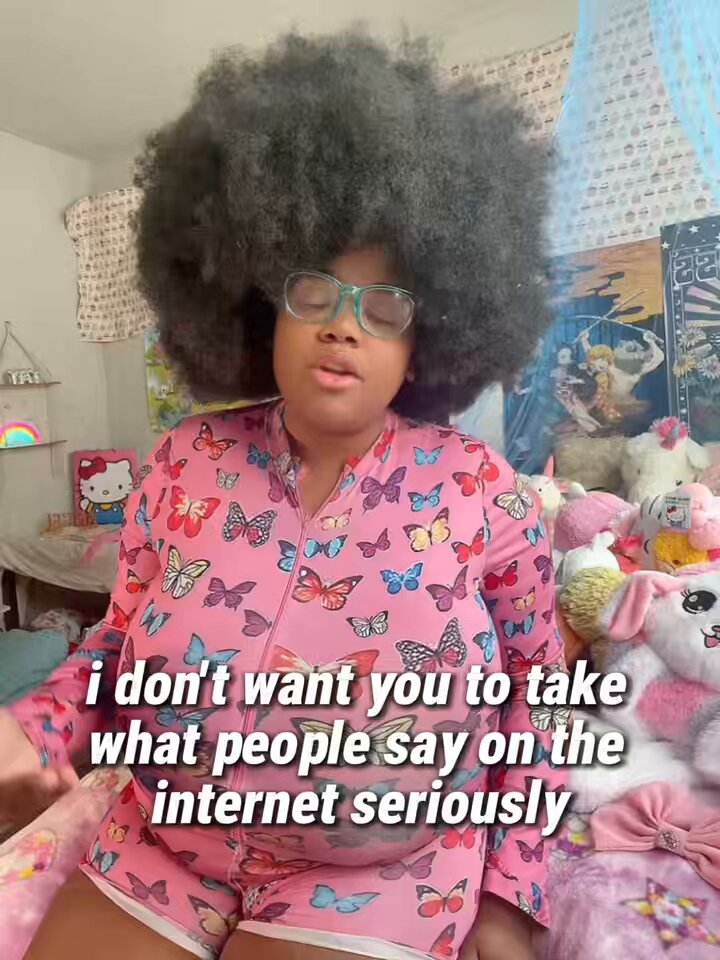 Don’t take internet hate too seriously. Most of those people wouldn’t have the nerve to say it to your face. KEYBOARD COURAGE is a disease. People talk wild online because there’s a screen between you. In person, that energy usually disappears so please do not take it personal