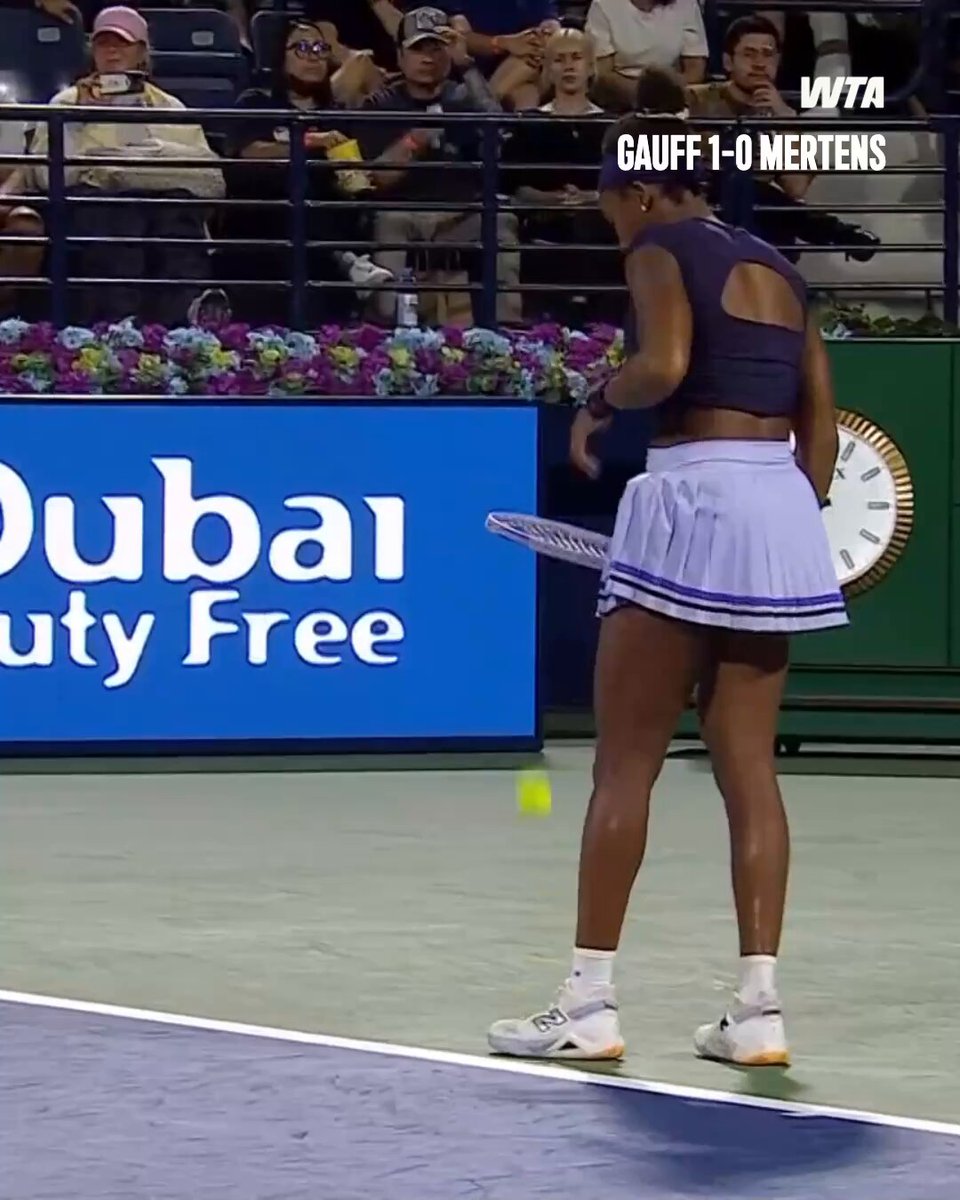 Relive the tiebreak brilliance👏 Coco Gauff | Elise Mertens | #DDFTennis