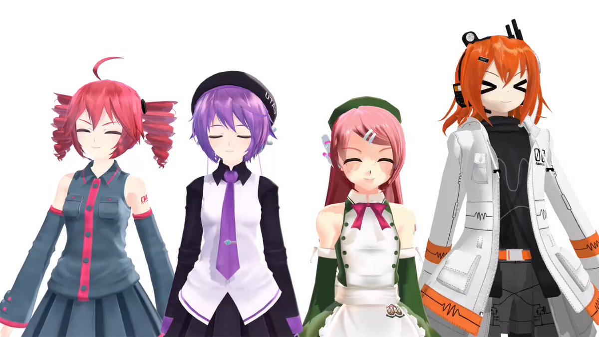 デフォ子達にマスクド・デデデのテーマを歌ってもらいました #デフォ子 #足立レイ #重音テト #桃音モモ