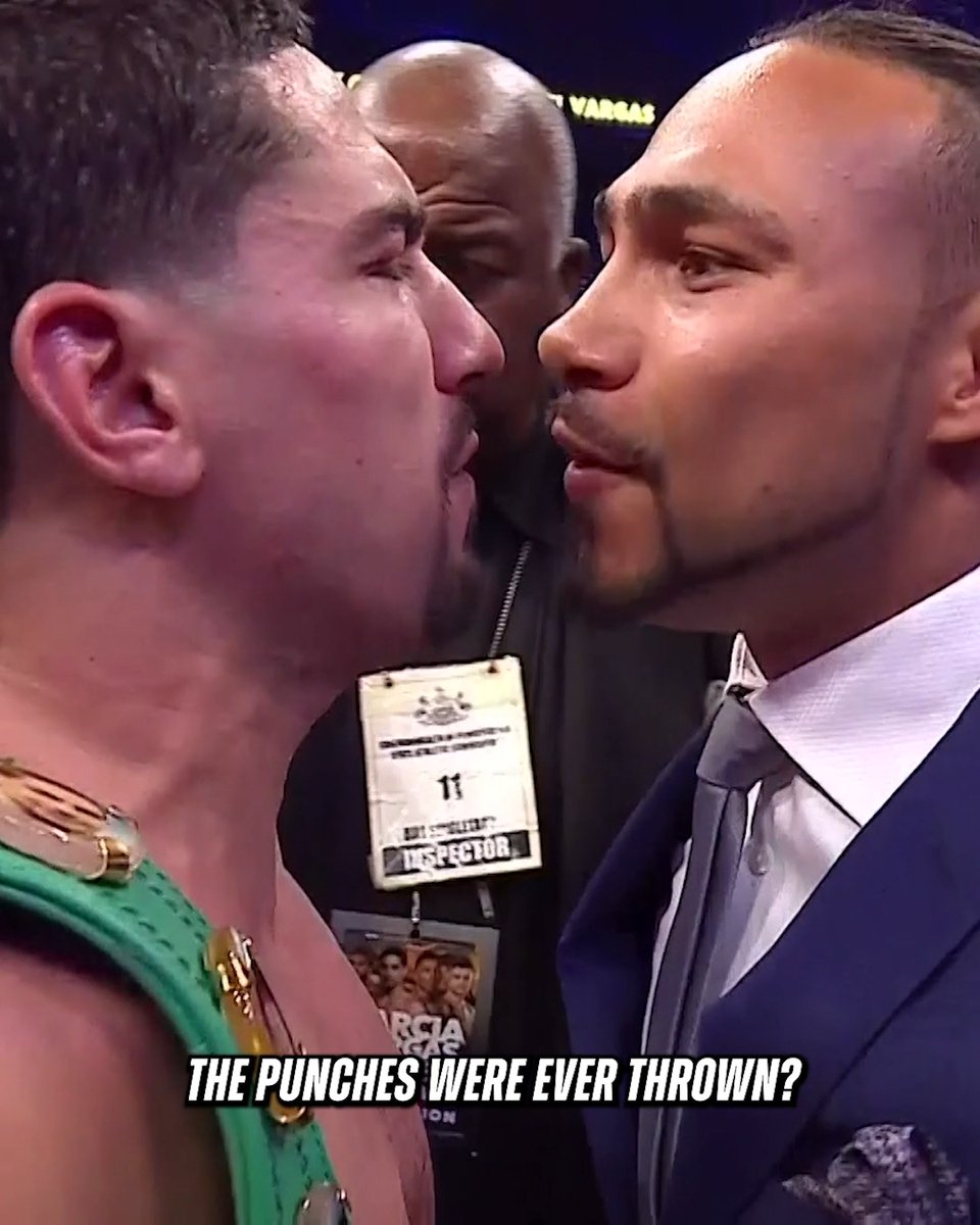 Always the entertainer. ☝️⏰ Keith Thurman Jr. which of his fights was the most fun BEFORE the bell rang.