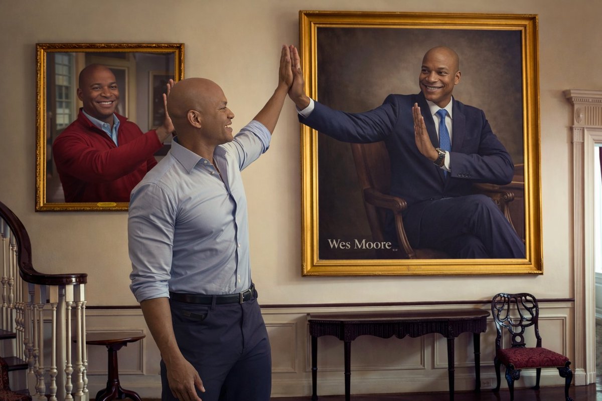 Maryland Governor Wes Moore may be the biggest political charlatan in modern history. Stolen valor, fake thesis, fake doctorate, fake football awards, fake family history, fake everything. Meet Wes Moore - the George Santos of Tim Walz’s.