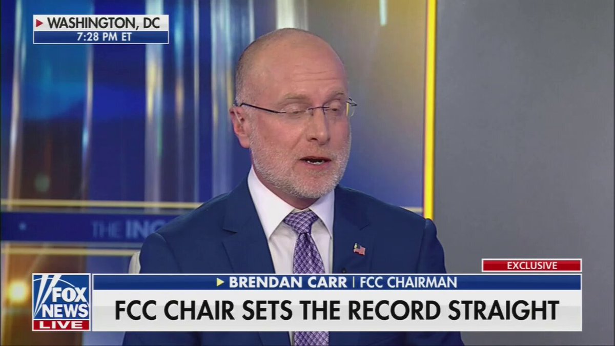 Ingraham: You’re actually fighting for the right of Jasmine Crockett to be heard on CBS? Carr: Yes Ingraham: You don’t look like an authoritarian to me.