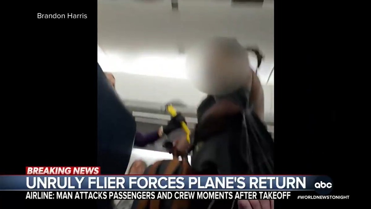 Minutes after takeoff from Houston, Delta Airlines says a passenger on an Atlanta-bound flight began to attack people in the cabin. The crew said an unruly passenger tried to break into the cockpit, forcing those on board to subdue him. Gio Benitez reports