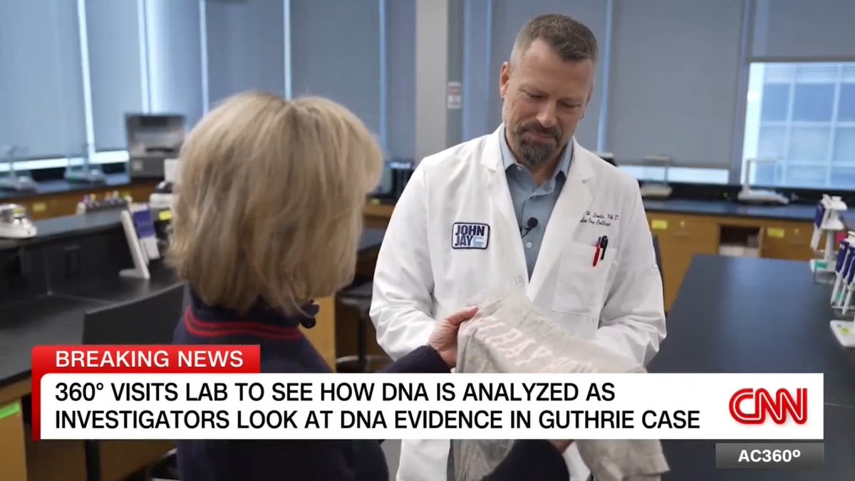 Investigators in the Nancy Guthrie case are looking into DNA evidence to identify a potential suspect. CNN's Randi Kaye visited a renowned lab where she got a step-by-step lesson in how DNA is analyzed.