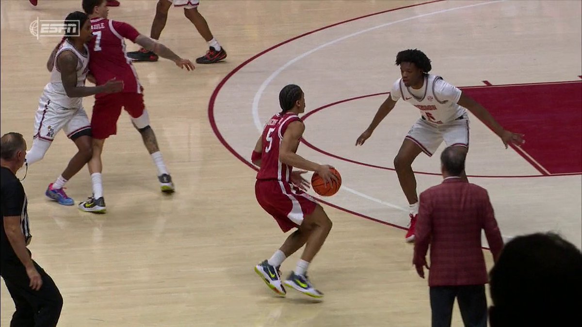 DARIUS ACUFF JR. 40-BALL 🔥 THE FRESHMAN SENDS IT TO OT ON ESPN 👀