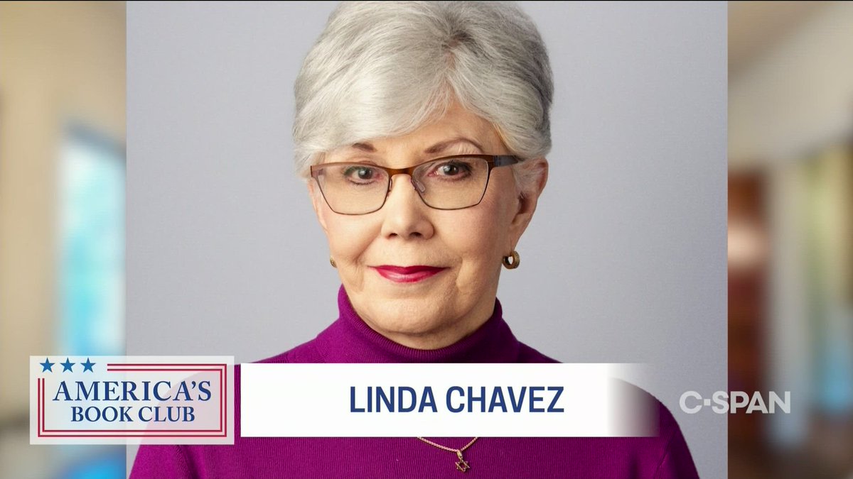 America's Book Club Linda Chavez on English as the official language: "I don't think it would do much harm...Many countries have official languages, but the practical matter is that English has been our de facto official language almost from the beginning..."