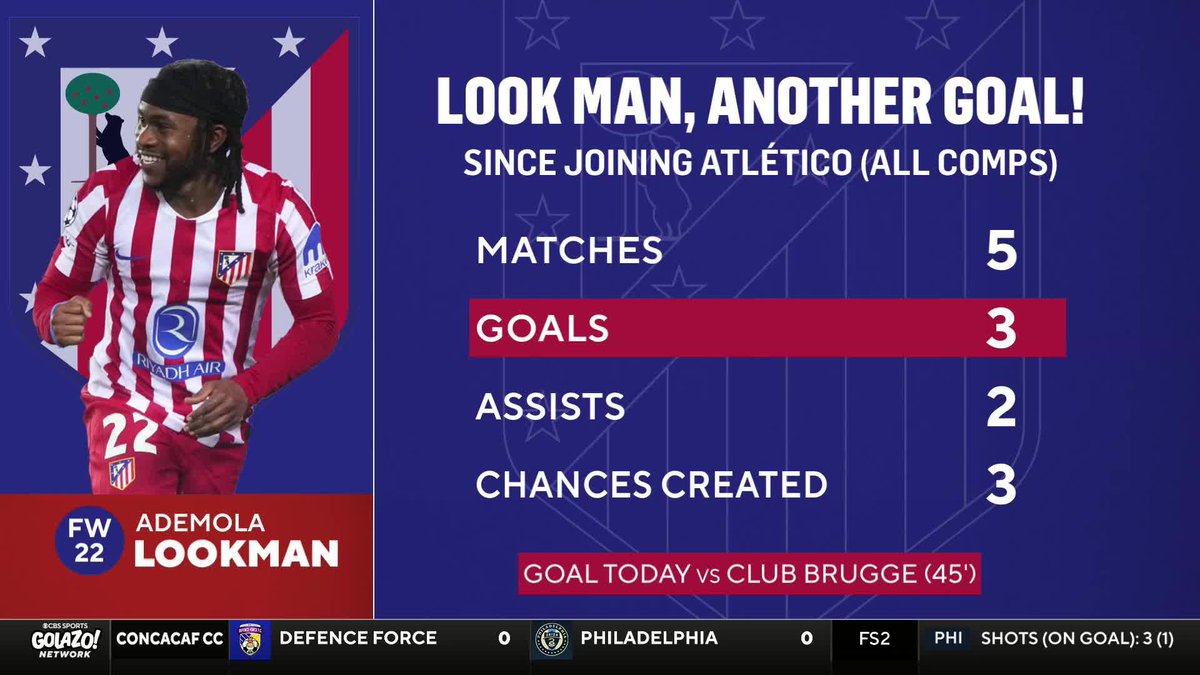 “He needs structure… he can get that at Atlético Madrid. You know what you are doing under Diego Simeone.” Troy Deeney discusses how Ademola Lookman has made a seamless fit at his new club, Atlético Madrid 💫