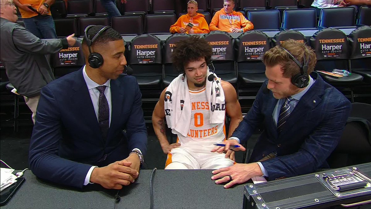 "today was maybe the most connected we've been" Ja'Kobi Gillespie following the win over Oklahoma 16 PTS / 8 AST / 8 STL